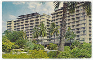 The Reef Towers Hotel, Waikiki, Hawaii, USA Vintage Original Postcard # 1240 - Post Marked August 29, 1986