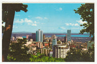 Montreal - City View, Quebec, Canada Vintage Original Postcard # 1244 - Post Marked October 5, 1983