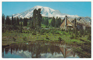 Mount Rainier Mountain, Washington, USA Vintage Original Postcard # 1249 - New - 1960's