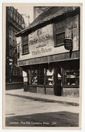 The Olde Curiosity Shop, London, England Vintage Original Postcard # 1251 - Hand Written - Early 1900's - Real Photograph