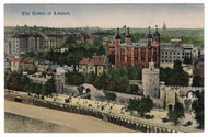 Tower of London, London, England Vintage Original Postcard # 1267 - Post Marked August 2, 1923
