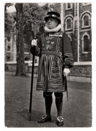 Chief Yeoman Warder - The Tower of London, London, England Vintage Original Postcard # 1271 - New - 1950's