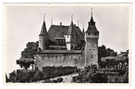 Le Chateau, Nyon, Switzerland - Vintage Original Postcard # 1361 - New - 1950's