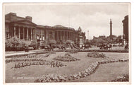 St. John's Gardens, Liverpool, England - Vintage Original Postcard # 1363 - 1920's
