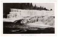 Dawson Falls, Clearwater, British Columbia, Canada - Vintage Original Postcard # 1369 - New - 1940's