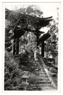 Oriental Tea Garden, Golden Gate Park, San Francisco, USA - Vintage Original Postcard # 1379 - New - 1940's