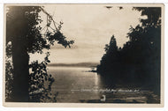 English Bay, Vancouver, British Columbia, Canada - Sunset Vintage Original Postcard # 1385 - New, 1940's