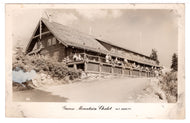 Grouse Mountain Chalet, North Vancouver, British Columbia, Canada Vintage Original Postcard # 1387 - New - 1950's