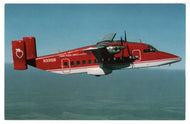 New York Air Connection - Airplane - Shorts 330-200, USA Vintage Original Postcard # 1392 - 1990's