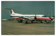 Load image into Gallery viewer, American Eagle - Airplane - Embraer 120 Brezilla, USA Vintage Original Postcard # 1393 - 1990's
