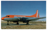 Aspen Airways - Airplane - Convair CV-440, Denver, Colorado, USA Vintage Original Postcard # 1394 - 1990's
