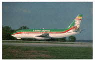 Casino Express - Airplane - Boeing B-737-2H4, Minneapolis - St. Paul International, Minnesota, USA Vintage Original Postcard # 1395 - 1990's