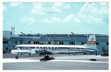 Load image into Gallery viewer, National Airlines - Airplane - Douglas DC-7, St. Petersburg, Florida, USA Vintage Original Postcard # 1400 - 1990's
