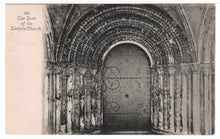 Load image into Gallery viewer, The Temple Church, London, England - 'The Door' Vintage Original Postcard # 1402 - New - 1930's
