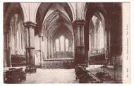 The Temple Church, London, England - 'The Nave' Vintage Original Postcard # 1403 - New - 1930's