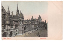 Load image into Gallery viewer, The Law Courts, London, England Vintage Original Postcard # 1406 - New, Early 1900's - VG
