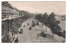 Load image into Gallery viewer, The Thames River Embankment, London, England Vintage Original Postcard # 1418 - New - Early 1900's
