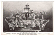 Tower of London - The Crown Jewels, London, England Vintage Original Postcard # 1427 - New - Early 1900's