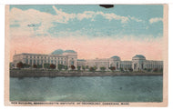 Massachusetts Institute of Technology, Cambridge, USA - Vintage Original Postcard # 1432 - Post Marked July 27, 1923