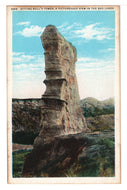 Sitting Bull's Tower, South Dakota Badlands, USA - Vintage Original Postcard # 1434 - New, 1950's