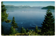 Lake Tahoe, California, USA Vintage Original Postcard # 1444 - Post Marked June 22, 1953 - VG