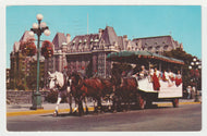 Tallyho Tour, Victoria, British Columbia, Canada Vintage Original Postcard # 1480 - Post Marked August 31, 1964 - VG