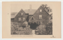 Load image into Gallery viewer, House of Seven Gables, Salem, Massachusetts, USA Vintage Original Postcard # 1482 - New - 1960's  VG
