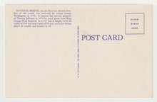 Load image into Gallery viewer, Natural Bridge, Virginia, USA Vintage Original Postcard # 1491 - New - 1950's VG
