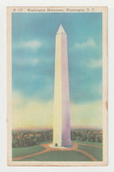 Washington Monument - Washington DC, USA Vintage Original Postcard # 1498 - New - 1950's VG