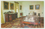 The Hermitage, Nashville, Tennessee, USA - Dining Room - Vintage Original Postcard # 1512 - New - 1960's