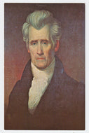 President Andrew Jackson, USA - Vintage Original Postcard # 1513 - New - 1960's