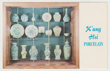 Load image into Gallery viewer, Herbert Hoover Presidential Library, West Branch, Iowa, USA - K'ang-Hsi Porcelain - Vintage Original Postcard # 1516 - New - 1960's
