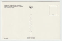 Load image into Gallery viewer, Herbert Hoover Presidential Library, West Branch, Iowa, USA - K'ang-Hsi Porcelain - Vintage Original Postcard # 1516 - New - 1960's
