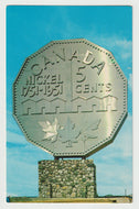 The Big Nickel, Sudbury, Ontario, Canada - Nickel Capital of the World - Vintage Original Postcard # 1517 - New 1960's