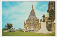 Octagonal Library of Parliament, Ottawa, Ontario, Canada - Vintage Original Postcard # 1518 - New 1970's