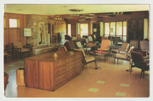 Load image into Gallery viewer, St. Theresa Shrine Retreat Center - Reading Room, Columbus, Ohio, USA Vintage Original Postcard # 1525 - New - 1970's
