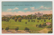 Masonic Home and Rickly Memorial Hospital, Springfield, Ohio, USA Vintage Original Postcard # 1530 - New - 1940's