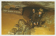 Mammoth Cave National Park, Kentucky, USA (Fat Man's Misery) Vintage Original Postcard # 1537 - New - 1980's