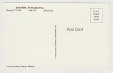 Load image into Gallery viewer, Eastern Air Shuttle Plus - Boeing 727-254 - Airplane - USA Vintage Original Postcard # 1544 - New - 1980's
