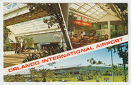 Orlando International Airport, Orlando, Florida, USA Vintage Original Postcard # 1549 - New - 1970's