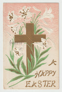 A Happy Easter Vintage Original Postcard # 1557 - Post Marked April 2, 1909