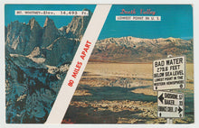 Load image into Gallery viewer, Death Valley, California, USA - Vintage Original Postcard # 1580 - New - 1960's
