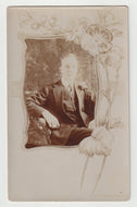 Portrait of a Distinguished Man (Unknown) Vintage Original Postcard # 1588 - New, Early 1900's