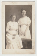 Mother - Daughter Portrait (Unknown) Vintage Original Postcard # 1595 - New - Early 1900's