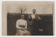 Load image into Gallery viewer, Generational Portrait of Ladies (Unknown) Vintage Original Postcard # 1600 - New - Early 1900's
