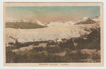 Load image into Gallery viewer, Spencer Glacier, Alaska, USA Vintage Original Postcard # 1609 - New - 1940's

