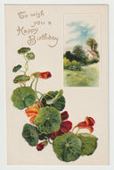 To Wish You a Happy Birthday Vintage Original Postcard # 1610 - New - Early 1900's