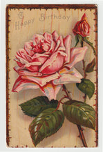 Load image into Gallery viewer, A Happy Birthday Vintage Original Postcard # 1612 - New - Hand Written January 31, 1912
