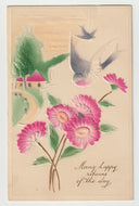 Many Happy Returns of the Day - Birthday - Vintage Original Postcard # 1618 - Hand Written June 1913