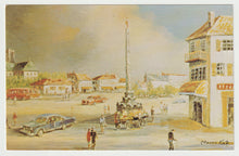 Load image into Gallery viewer, Paris in June by Morris Katz - Art - Painting - Vintage Original Postcard # 1631 - New - 1980's

